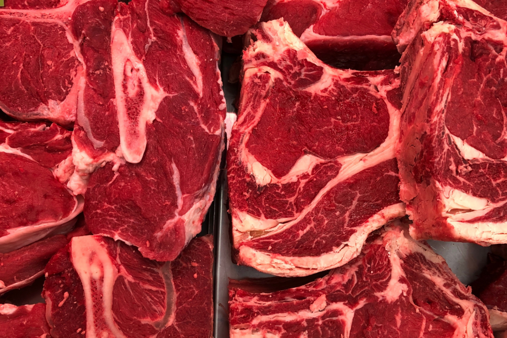 Picture of beef steaks